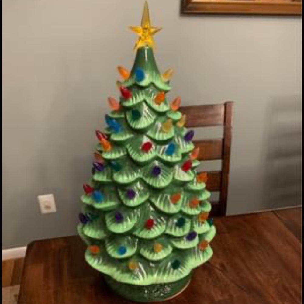 Mr. Christmas 24” Oversized Plug-in Nostalgic tree